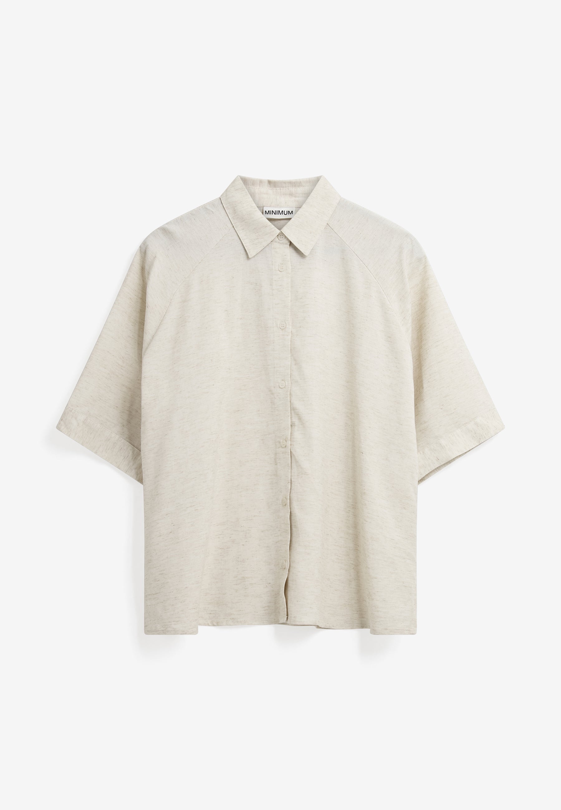 minimum female Abby wide ss shirt 3069 Short Sleeved Shirt 1105 Brown Rice