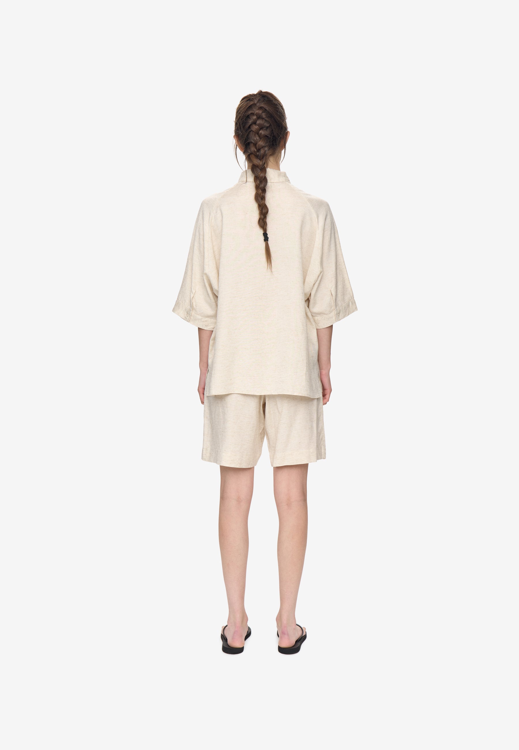 minimum female Abby wide ss shirt 3069 Short Sleeved Shirt 1105 Brown Rice