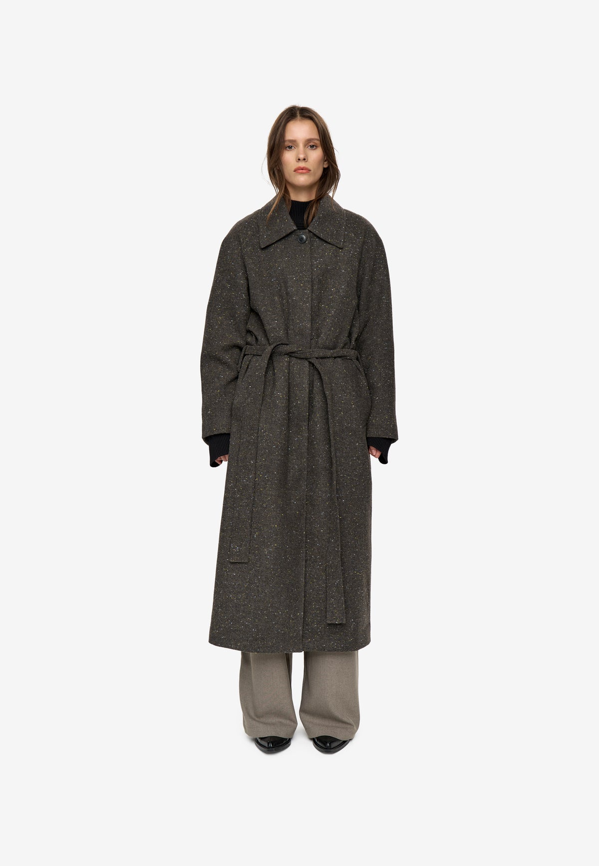 minimum female Darby coat 4778 Outerwear 1912 Volcanic Ash