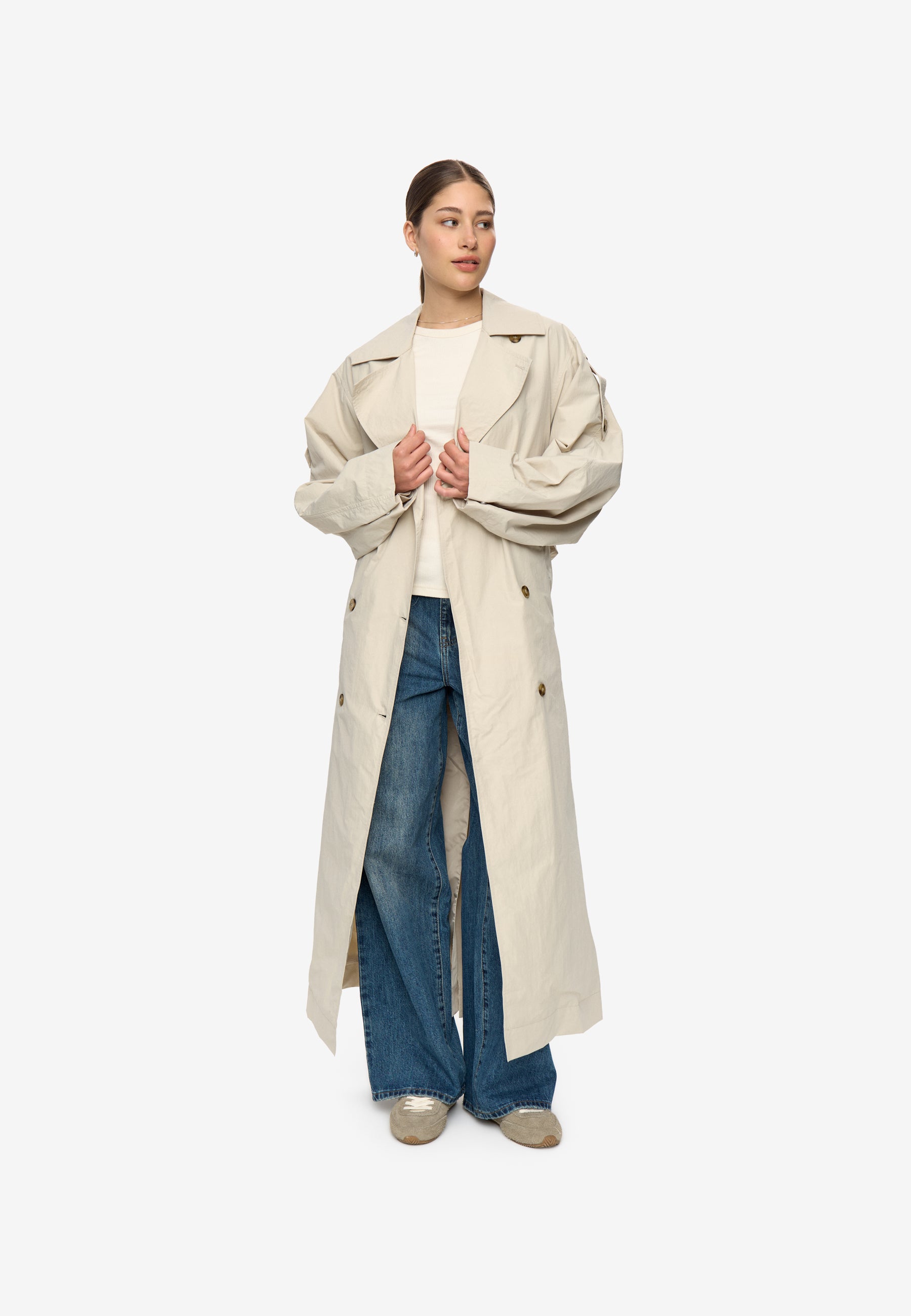 minimum female Disa coat 4600 Outerwear 6305 Pelican