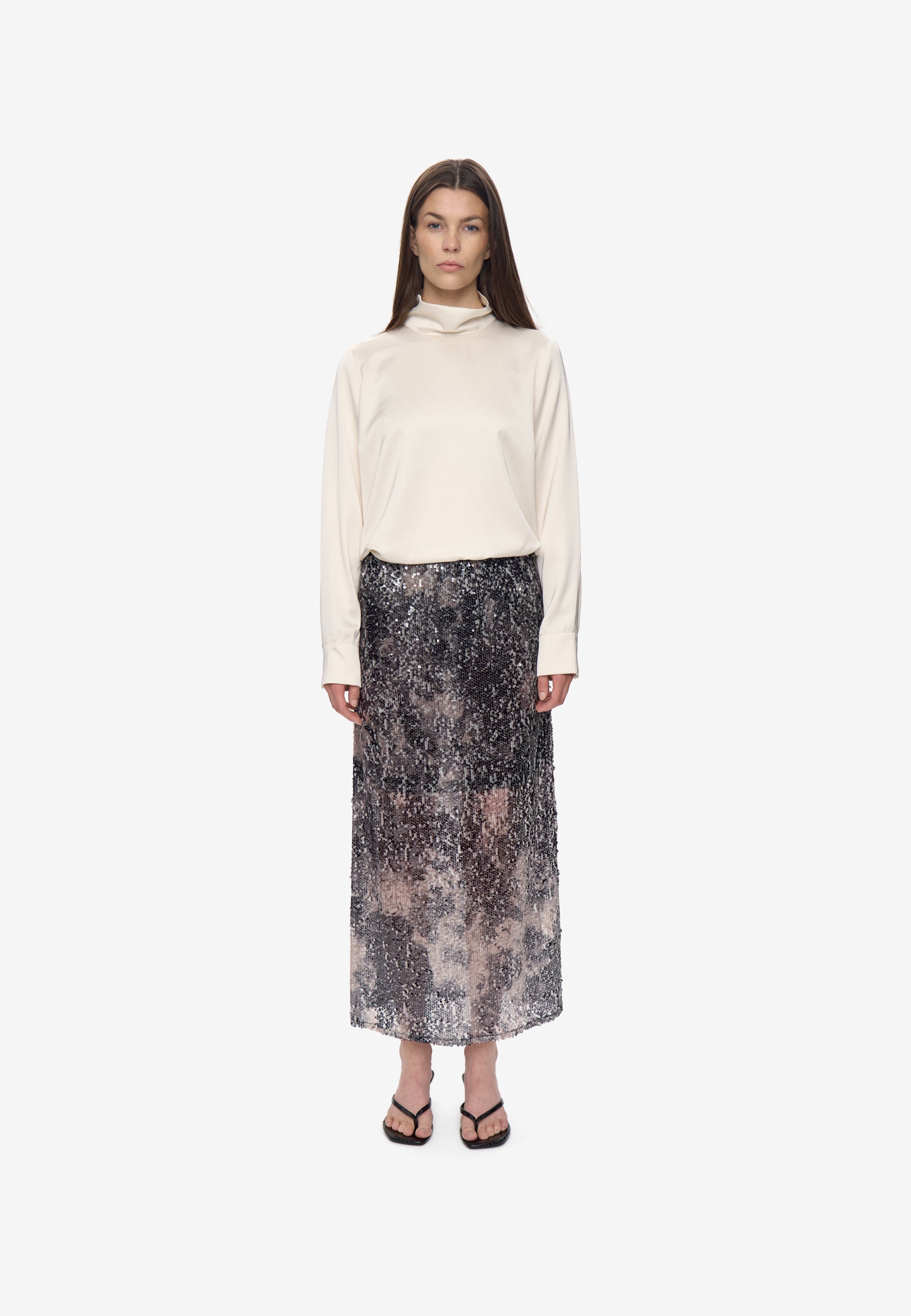 minimum female Kate skirt 4517 Maxi Skirt 999 Black