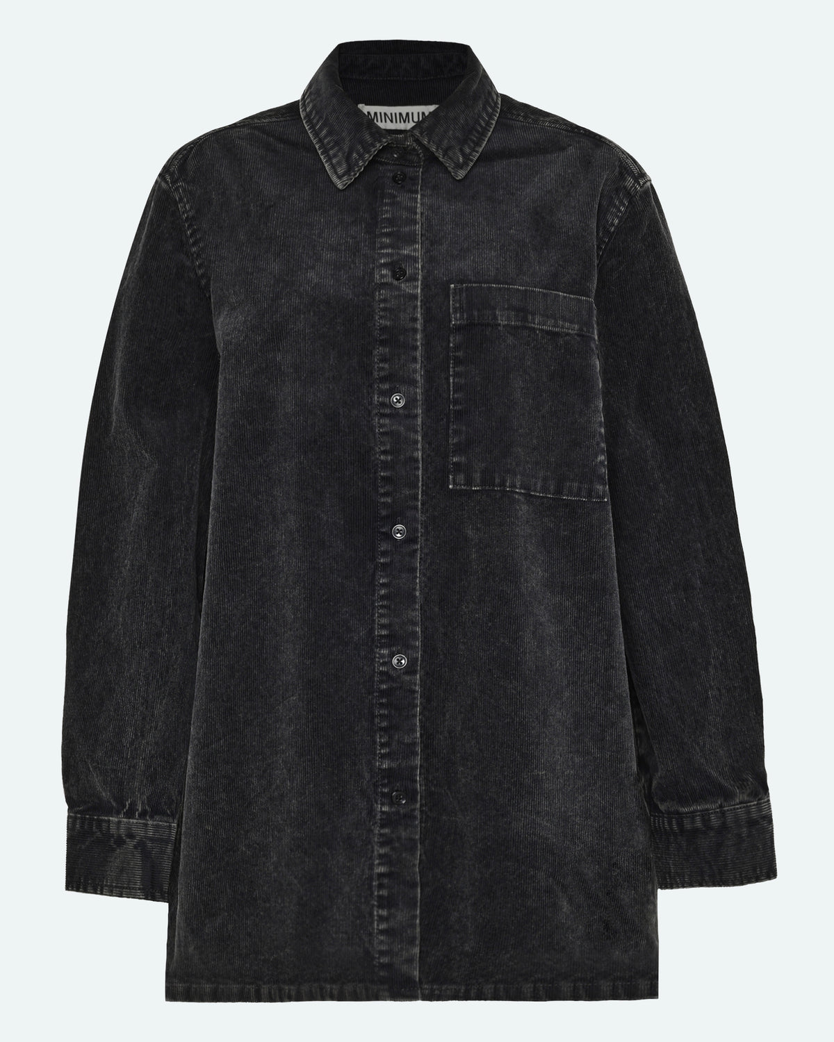 minimum female Layne shirt 4356 Long Sleeved Shirt 980 Dark Grey