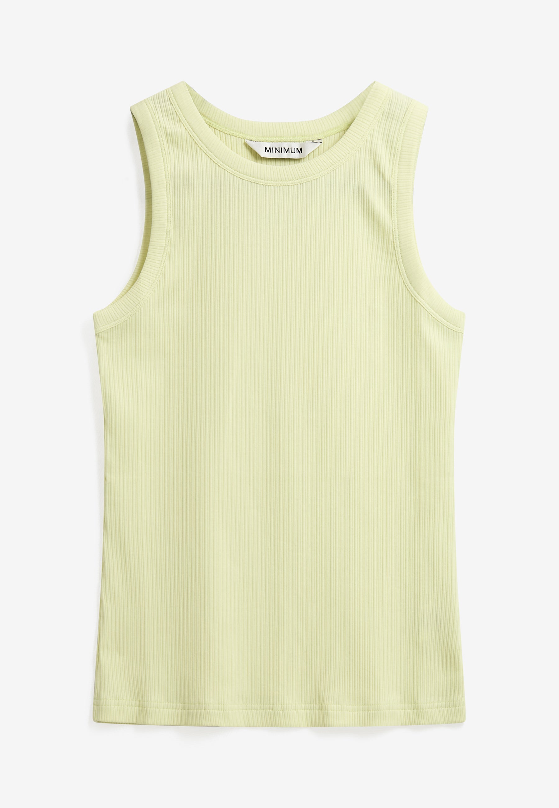 minimum female Lila tank top 4226 GOTS Gilet 1221 Young Wheat