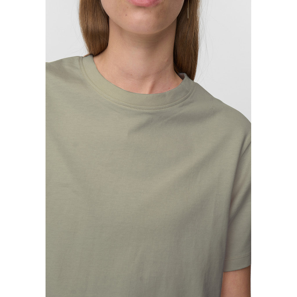 minimum female Lilou ss t-shirt G029 GOTS Short Sleeved T-shirt 0110 Desert Sage