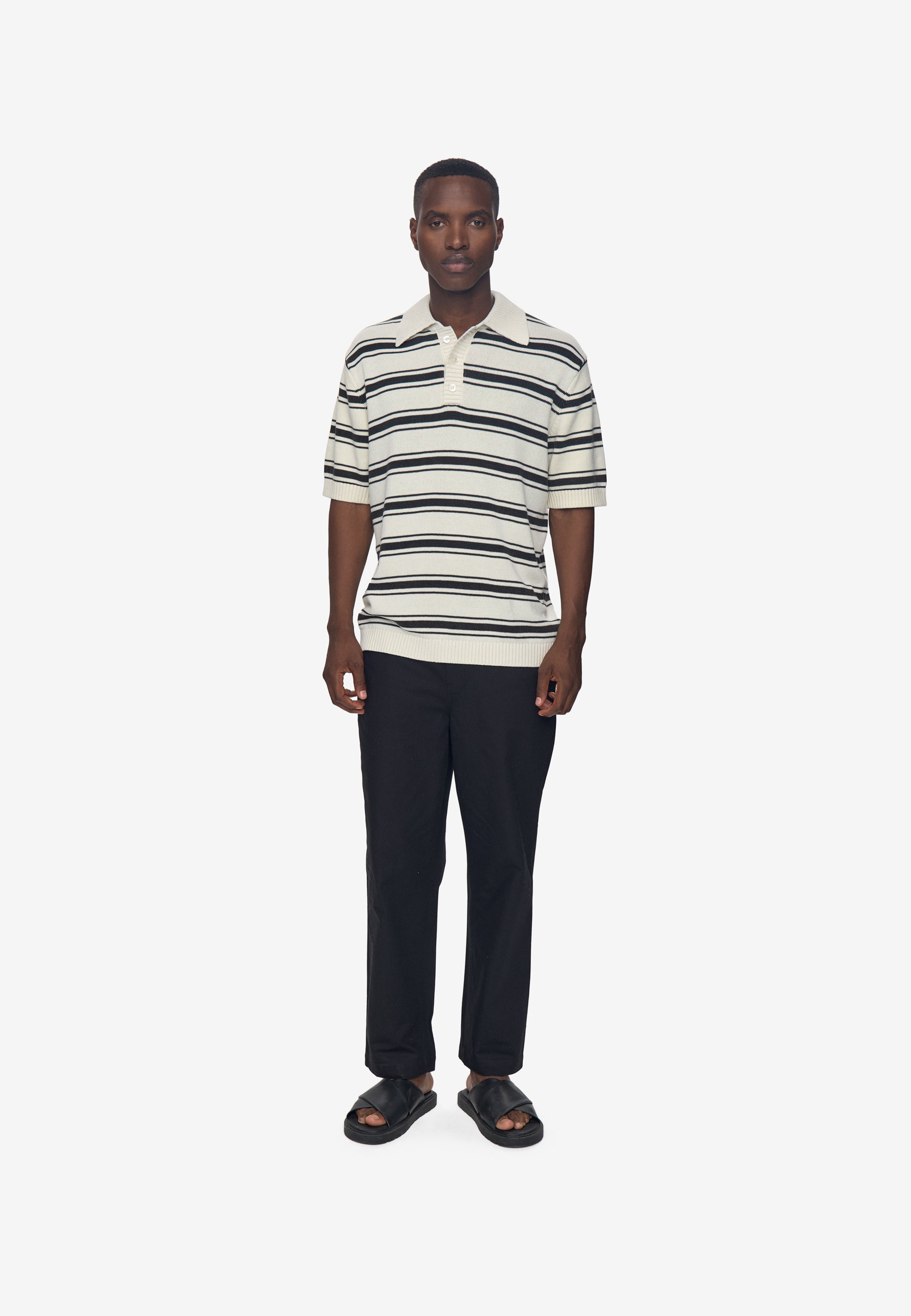 minimum male Louis rlx ss polo 4675 Polo 999 Black