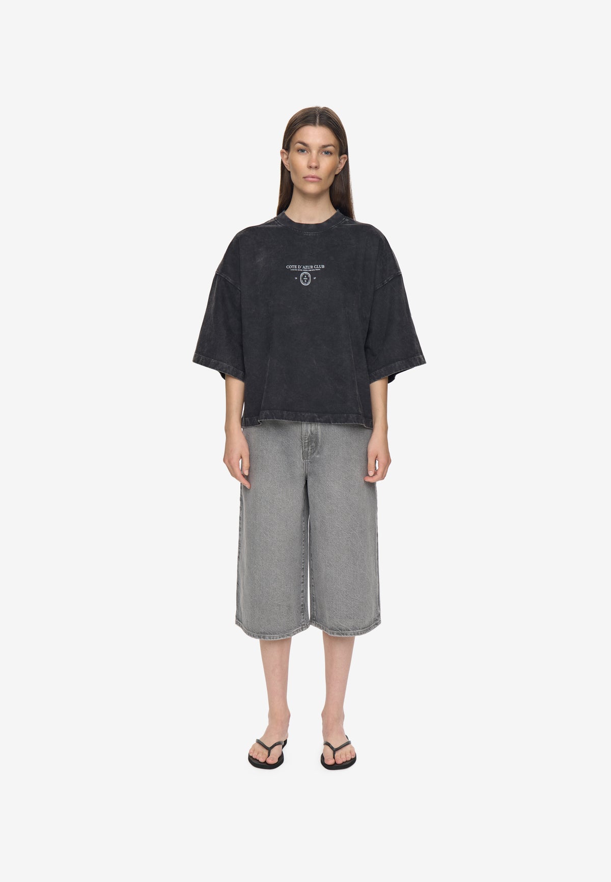 minimum female Mira t-shirt G4707 Short Sleeved T-shirt 999 Black