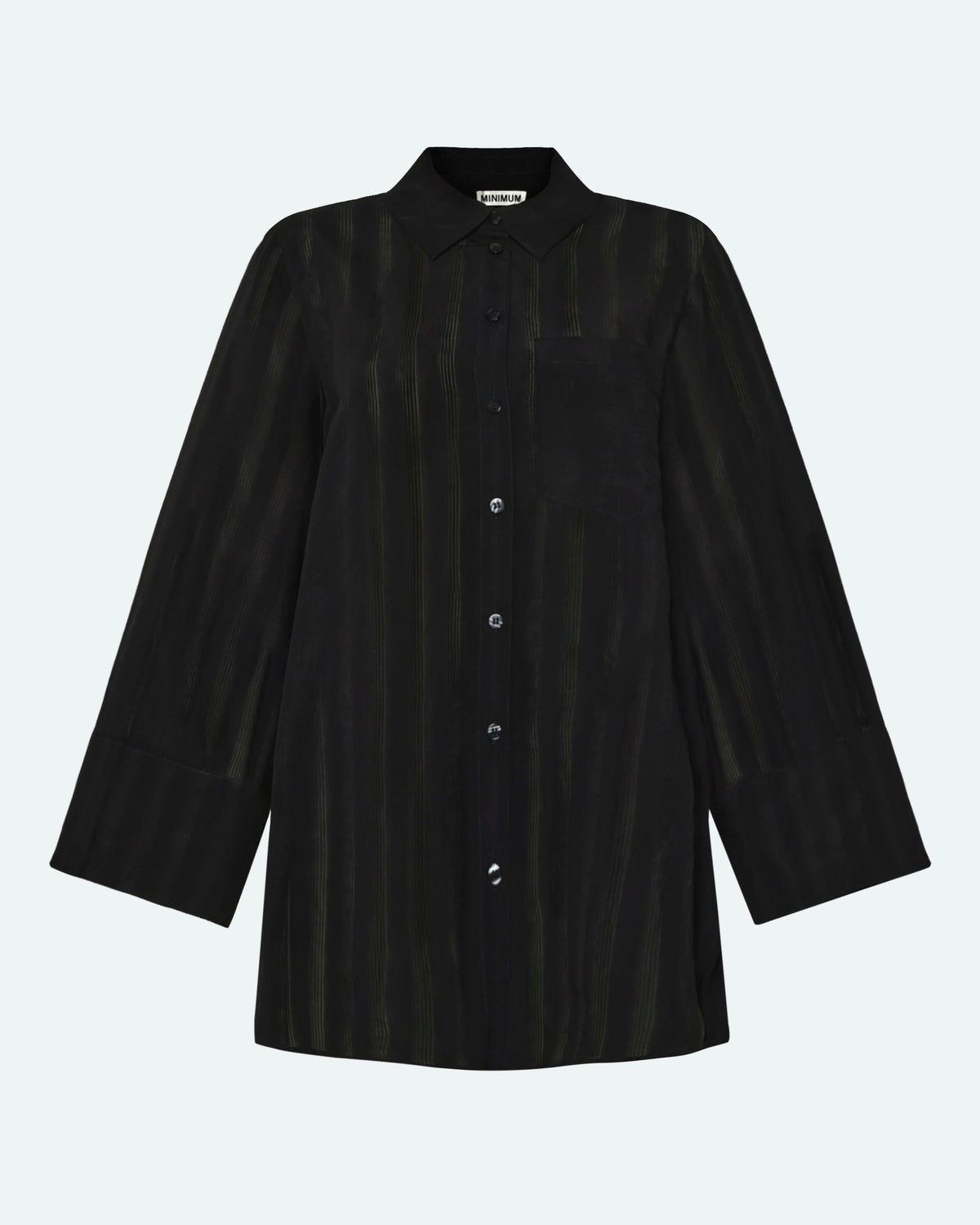 minimum female Mya shirt 4440 Long Sleeved Shirt 999 Black