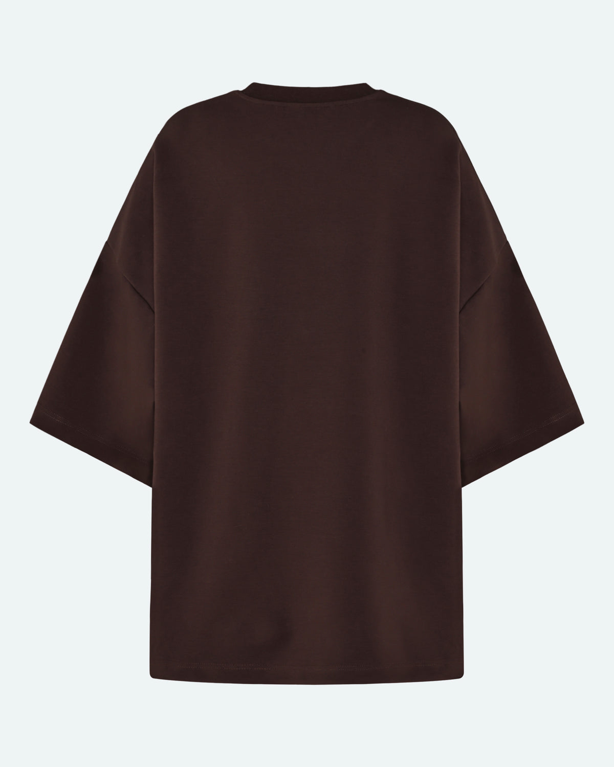 minimum female Norah oversized t-shirt 4157 Short Sleeved T-shirt 1914 Seal Brown