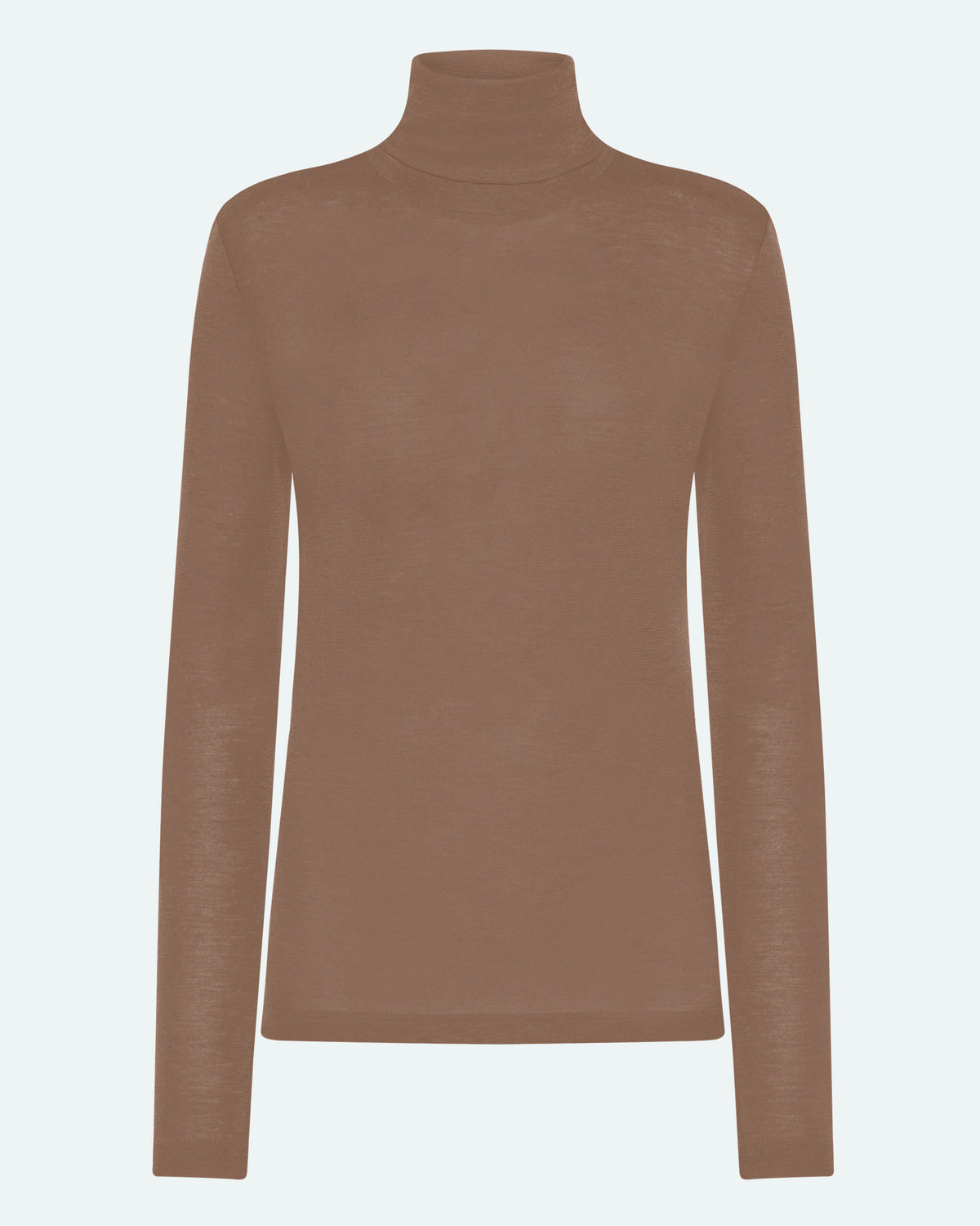 minimum female Pernilles long sleeved turtleneck 3736 Turtleneck 1815 Shitake