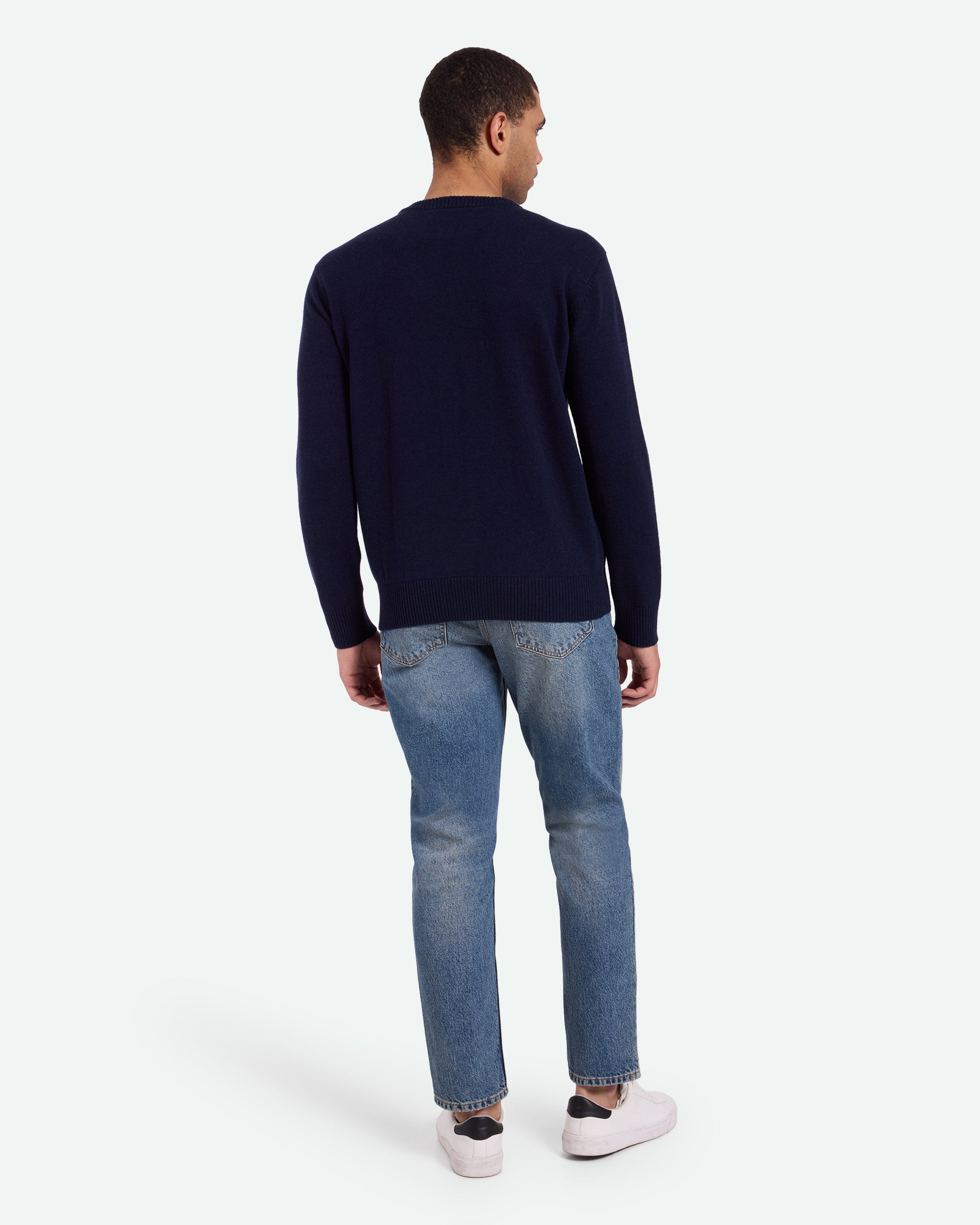 minimum male Roland Jumper 9954 Jumper 687 Navy Blazer