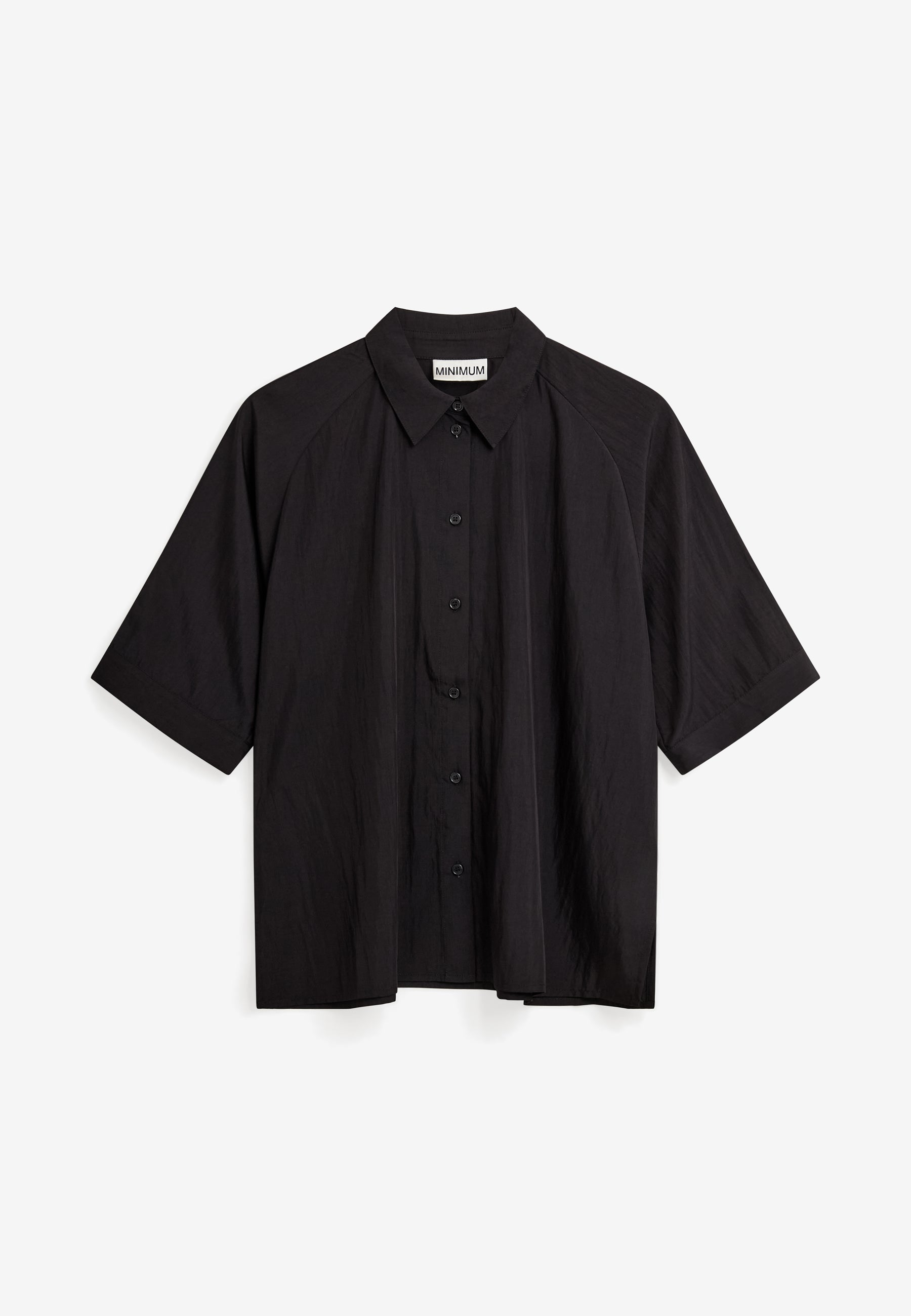 minimum female Abby wide ss shirt 4692 Short Sleeved Shirt 999 Black