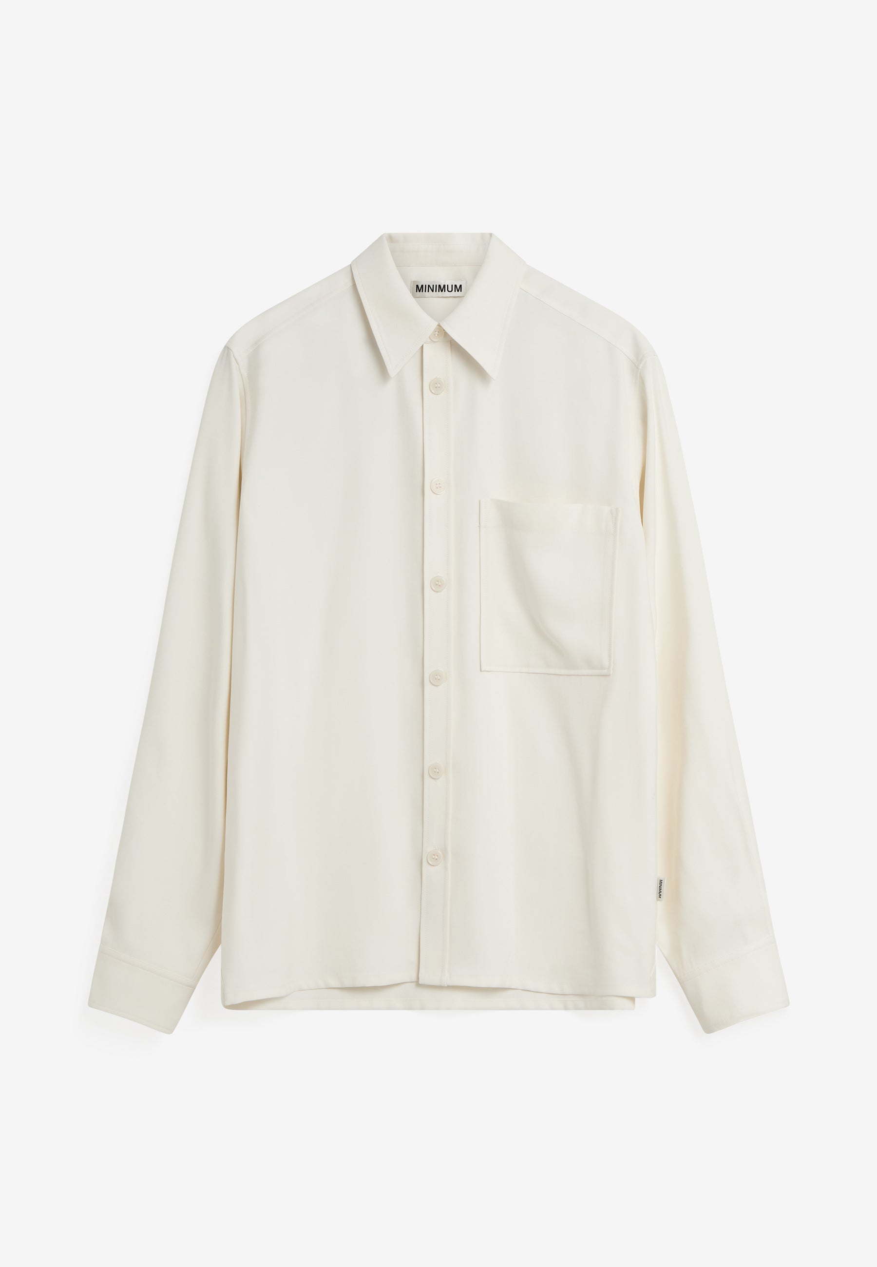 minimum male Ace rlx ls shirt 4807 Long Sleeved Shirt 0608 Coco Milk