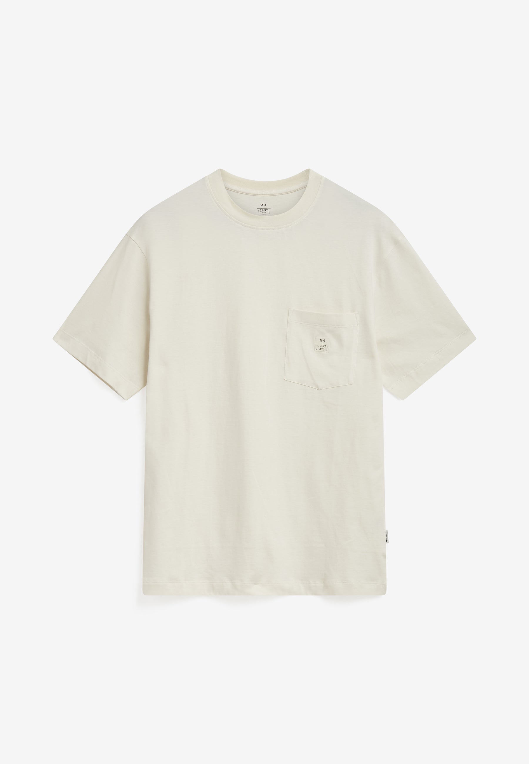 minimum male Adam reg ss pocket tee G029 Short Sleeved T-shirt 0608 Coco Milk