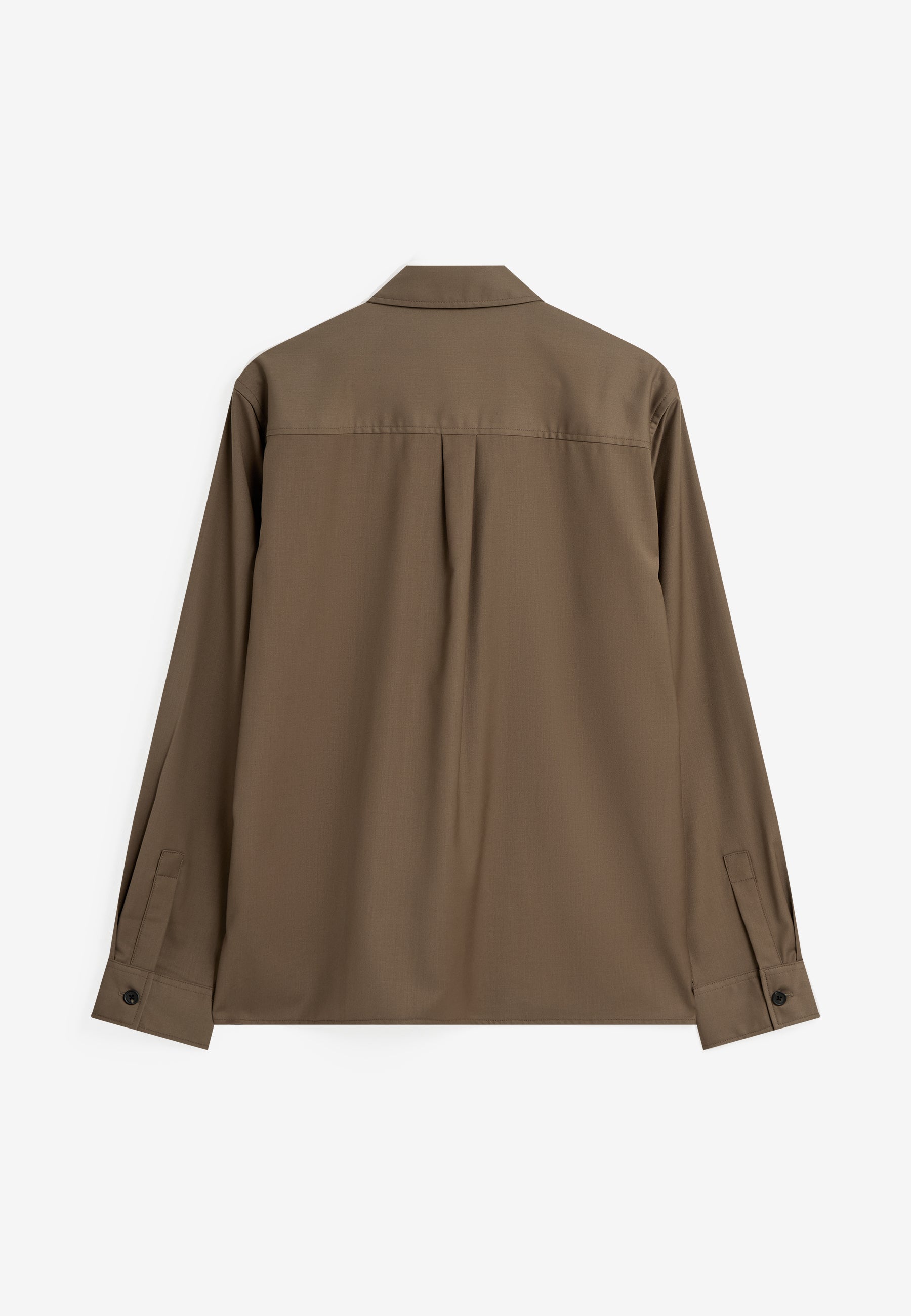 minimum male Albert rlx ls shirt 9968 Overshirt 1815 Shitake