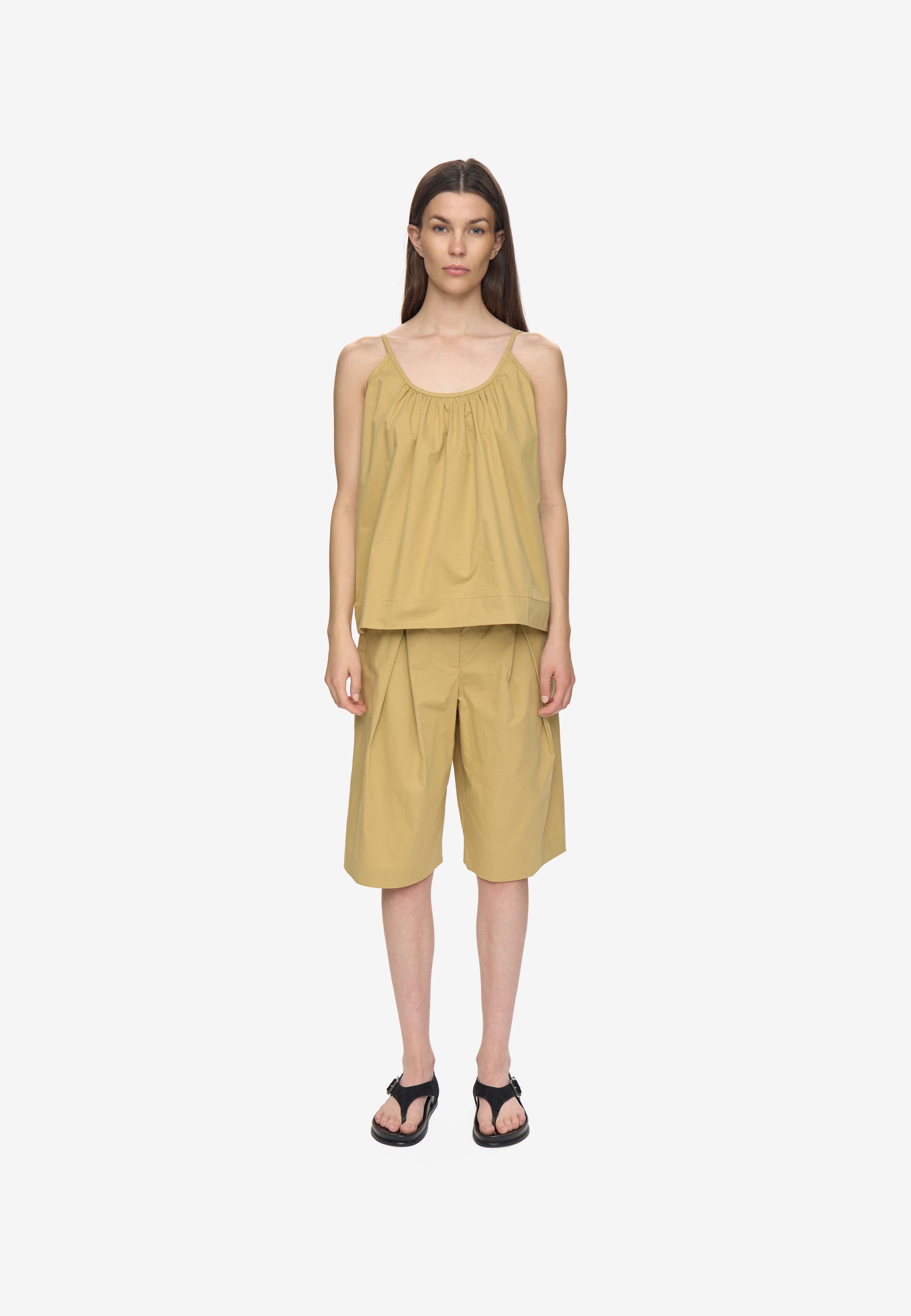 minimum female Anias top 4704 Top 0726 Khaki Green