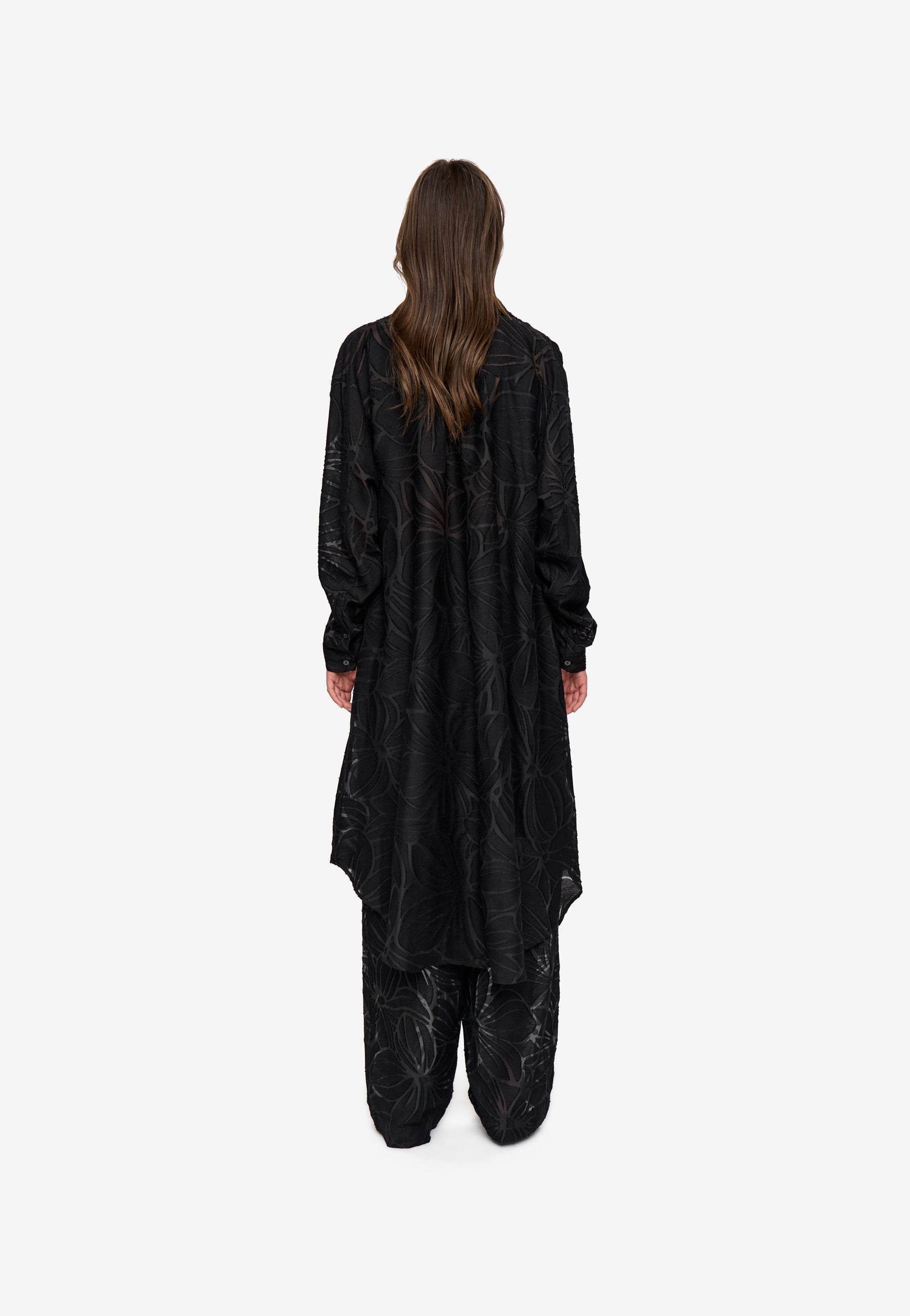 minimum female Clemency ls shirt dress 4763 Midi Dress 999 Black