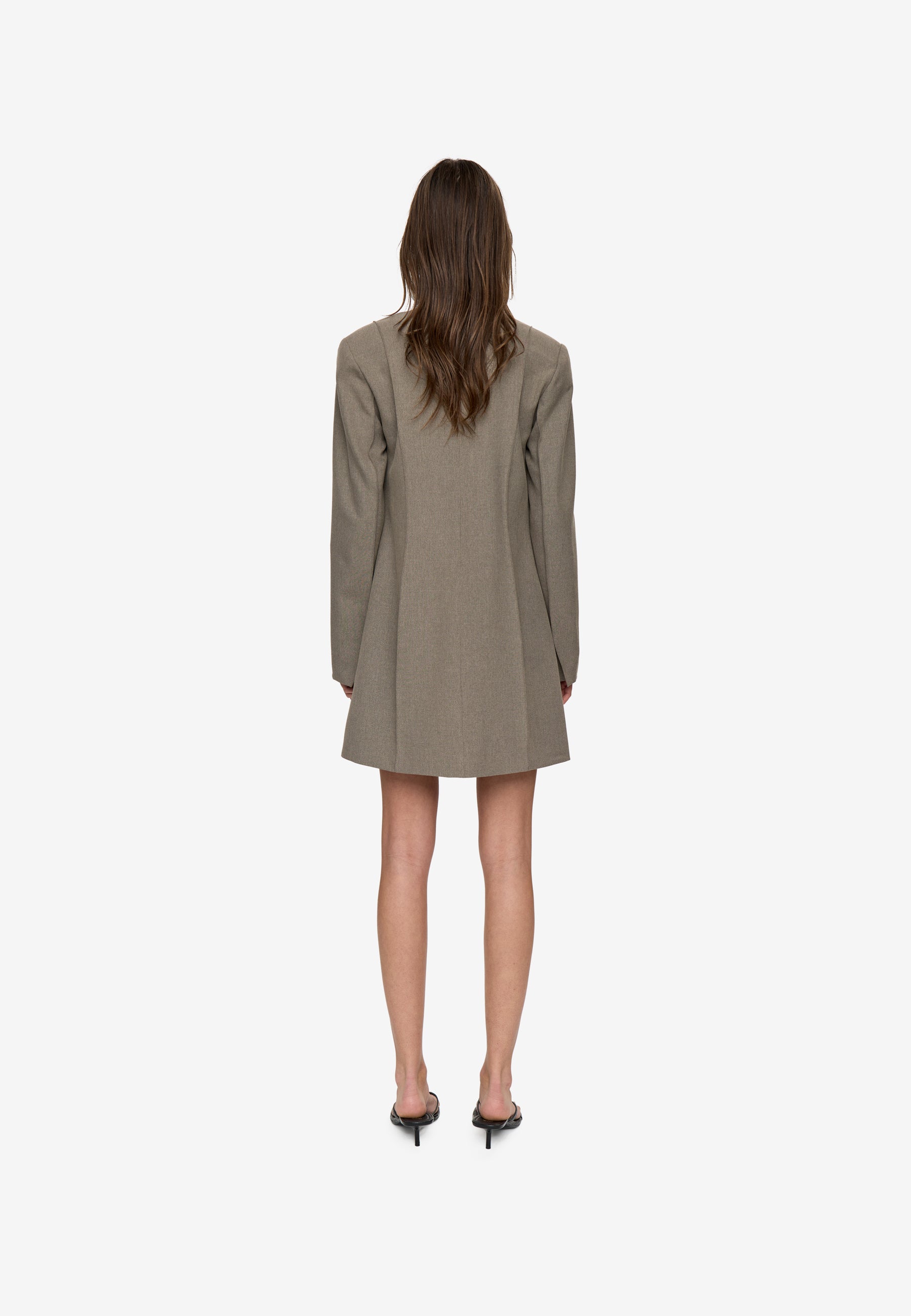 minimum female Dagmar ls short dress 4837 Short Dress 1022 Kelp