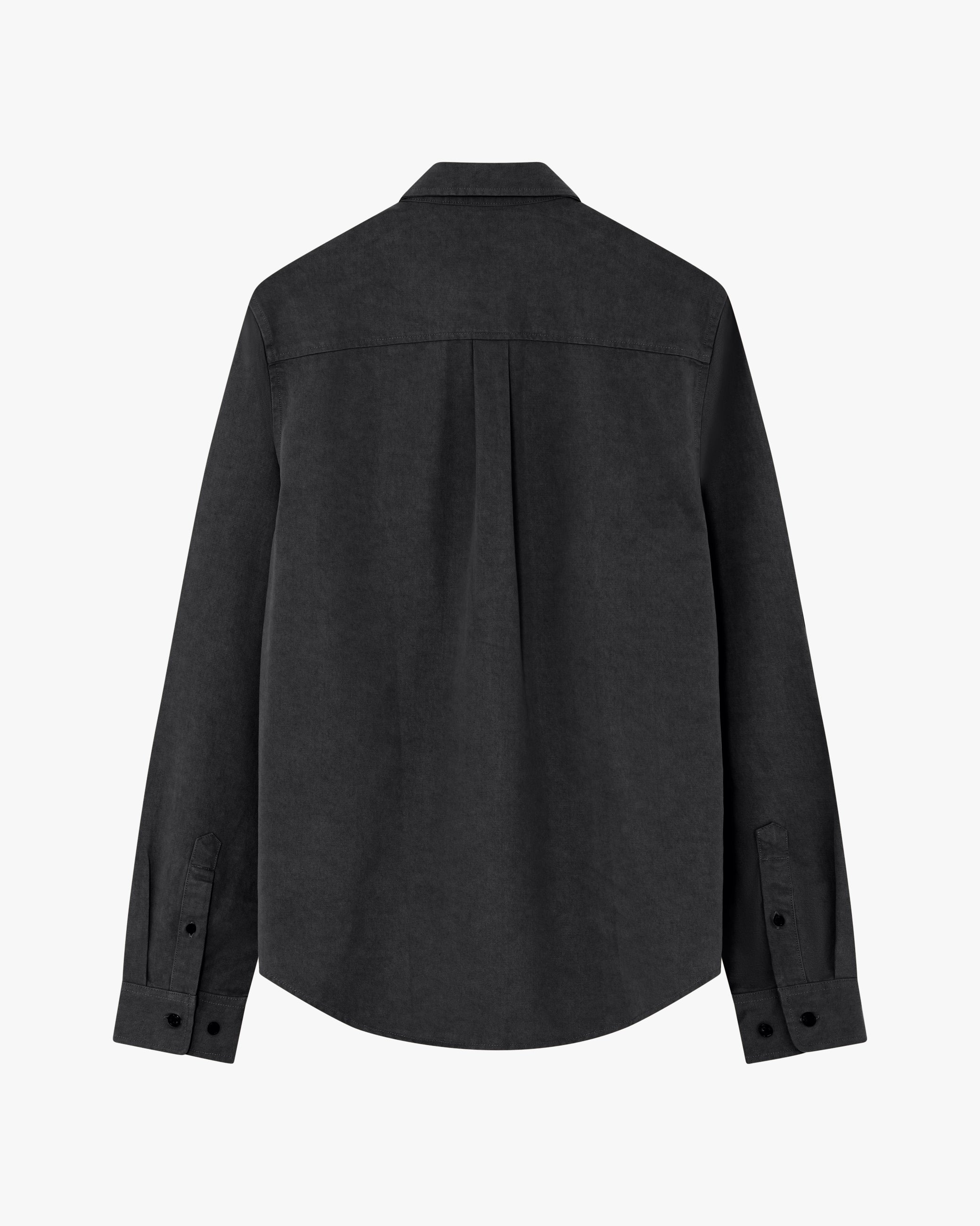 minimum male Duke Shirt 3750 Long Sleeved Shirt 999 Black