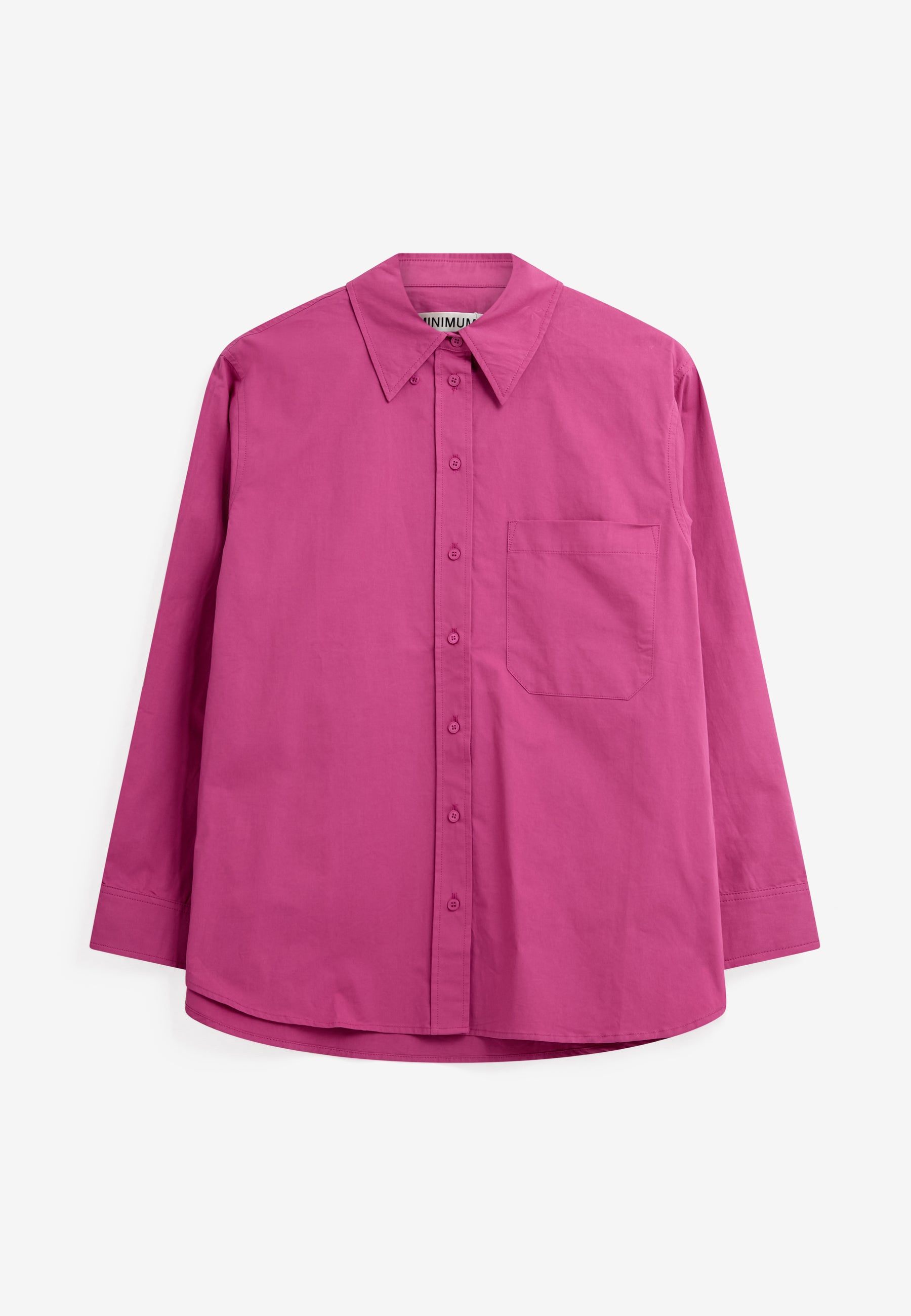 minimum female Gaia rlx ls shirt 4704 Long Sleeved Shirt 2434 Festival Fuchsia