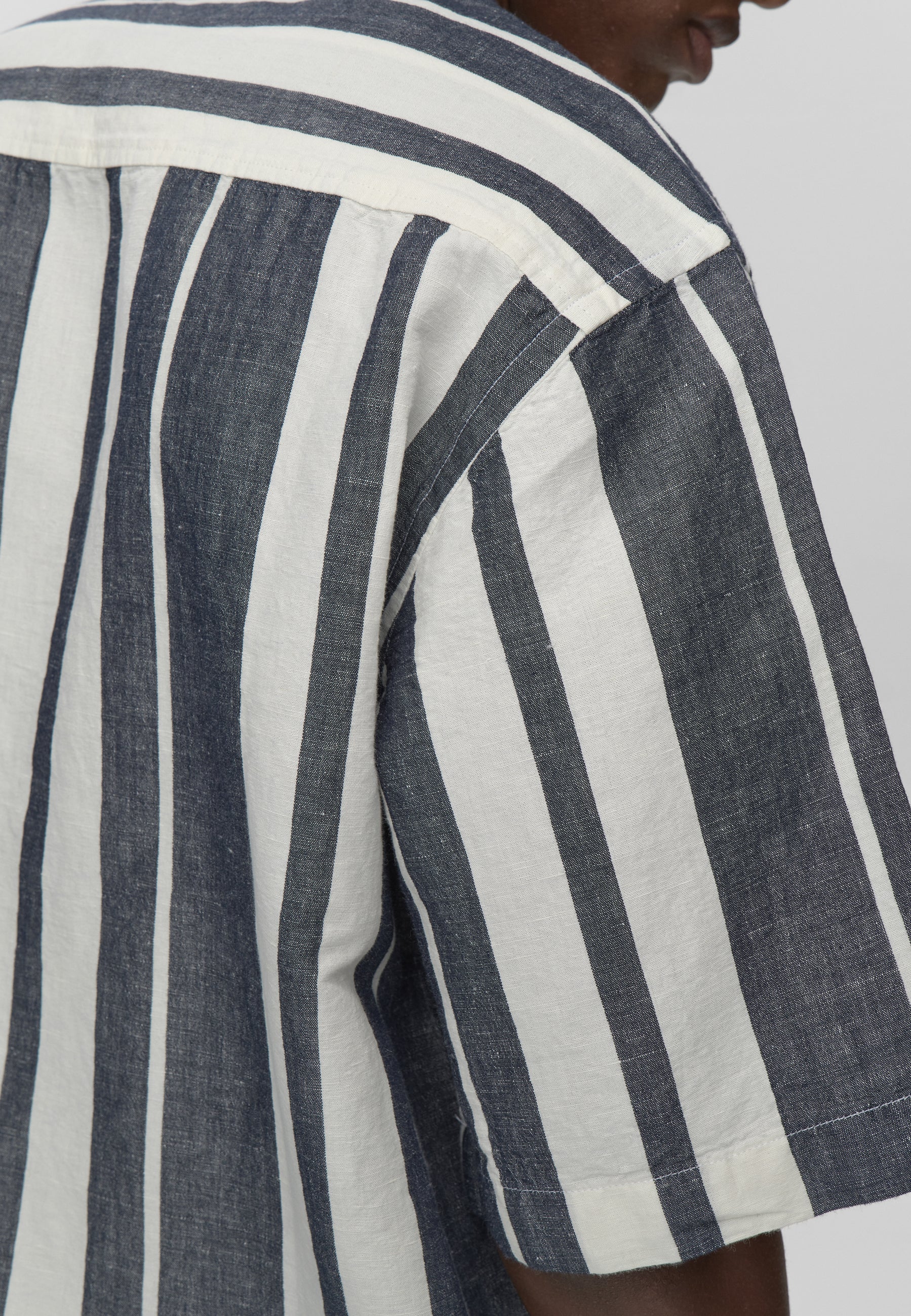 minimum male Hayden reg ss striped shirt 4577 Short Sleeved Shirt 3922 Sky Captain