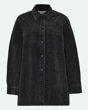 minimum female Layne shirt 4356 Long Sleeved Shirt 980 Dark Grey