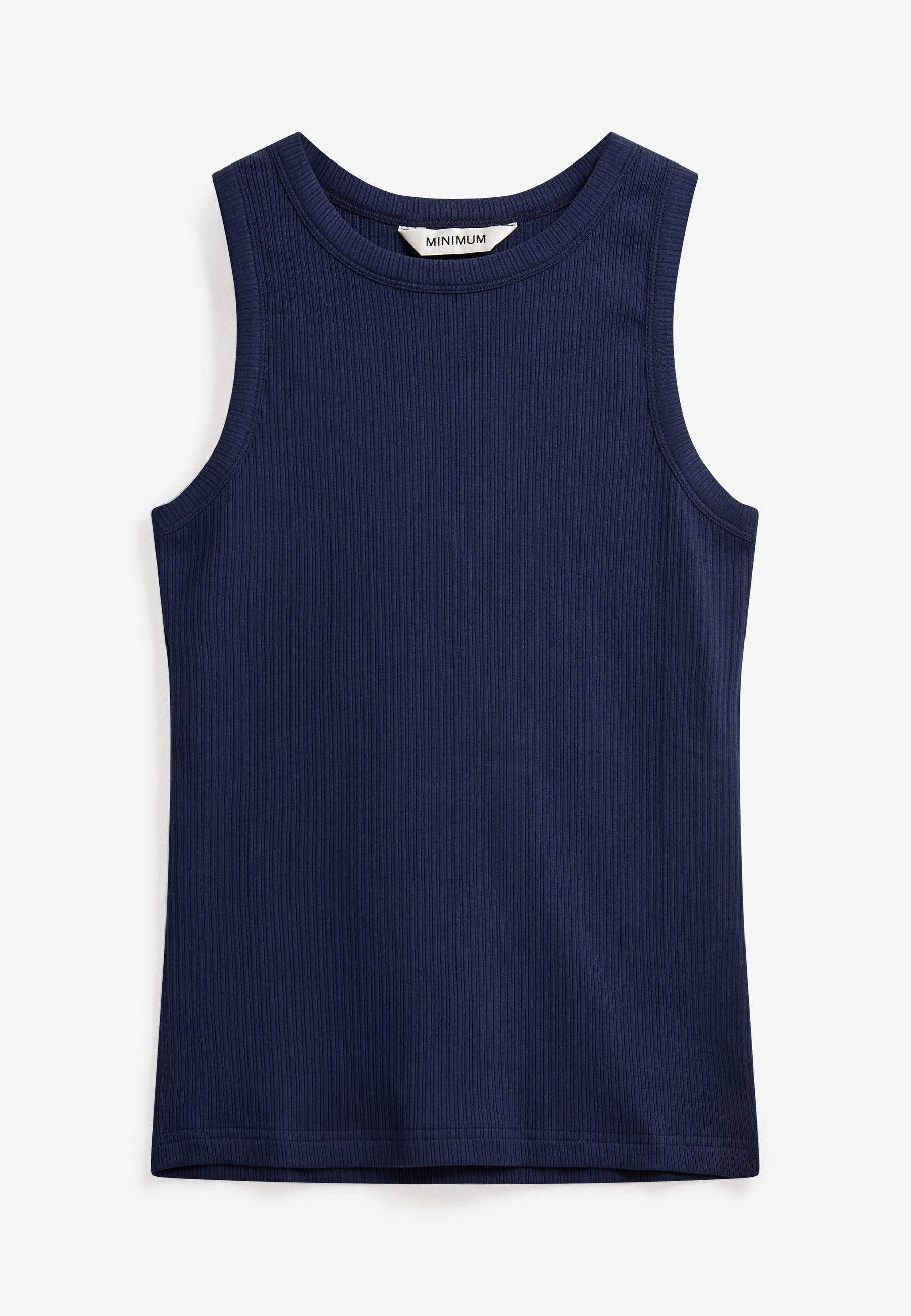 minimum female Lila tank top 4226 GOTS Gilet 2019 Peacoat