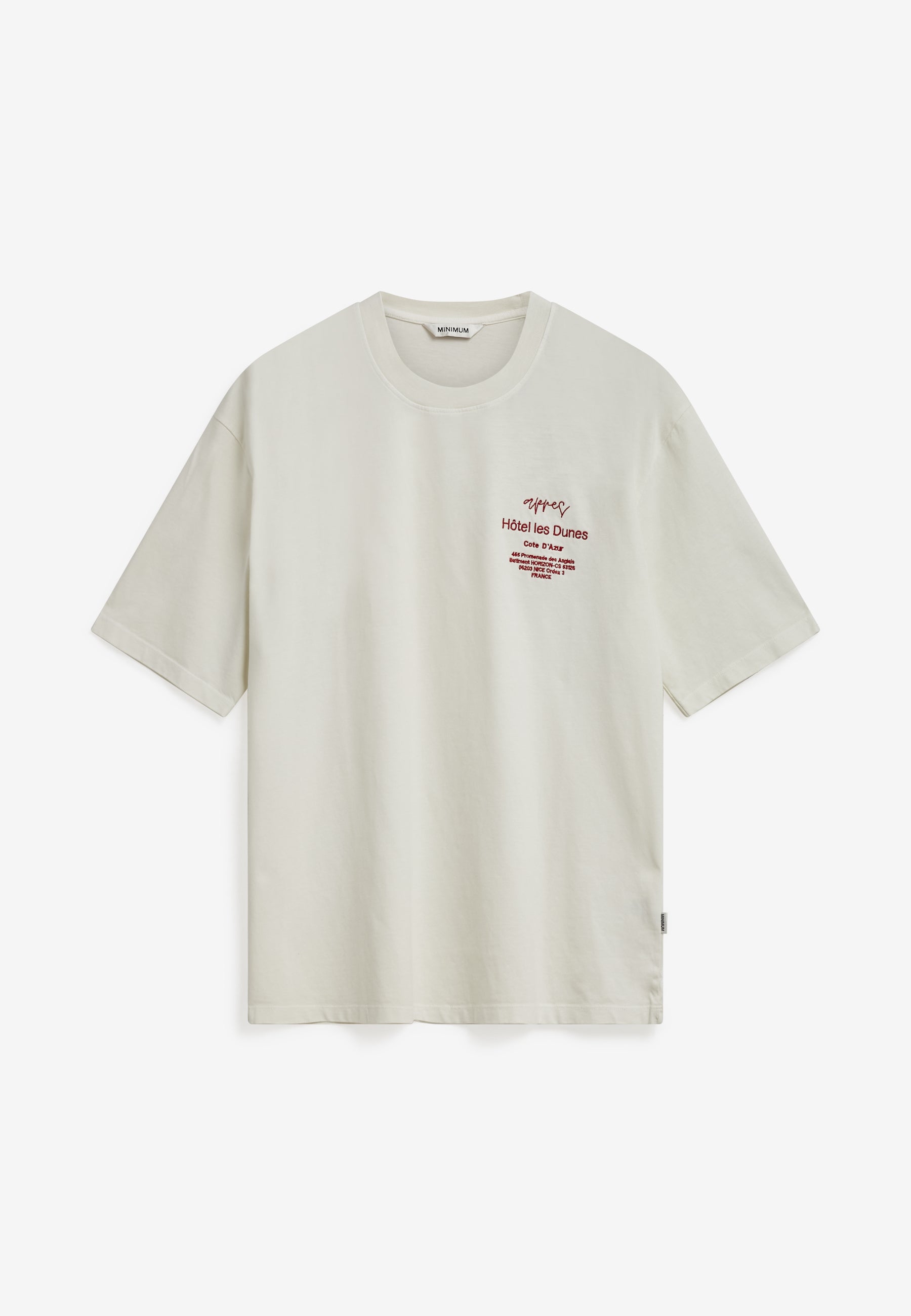 minimum male Lono rlx ss tee G4711 Short Sleeved T-shirt 0608 Coco Milk
