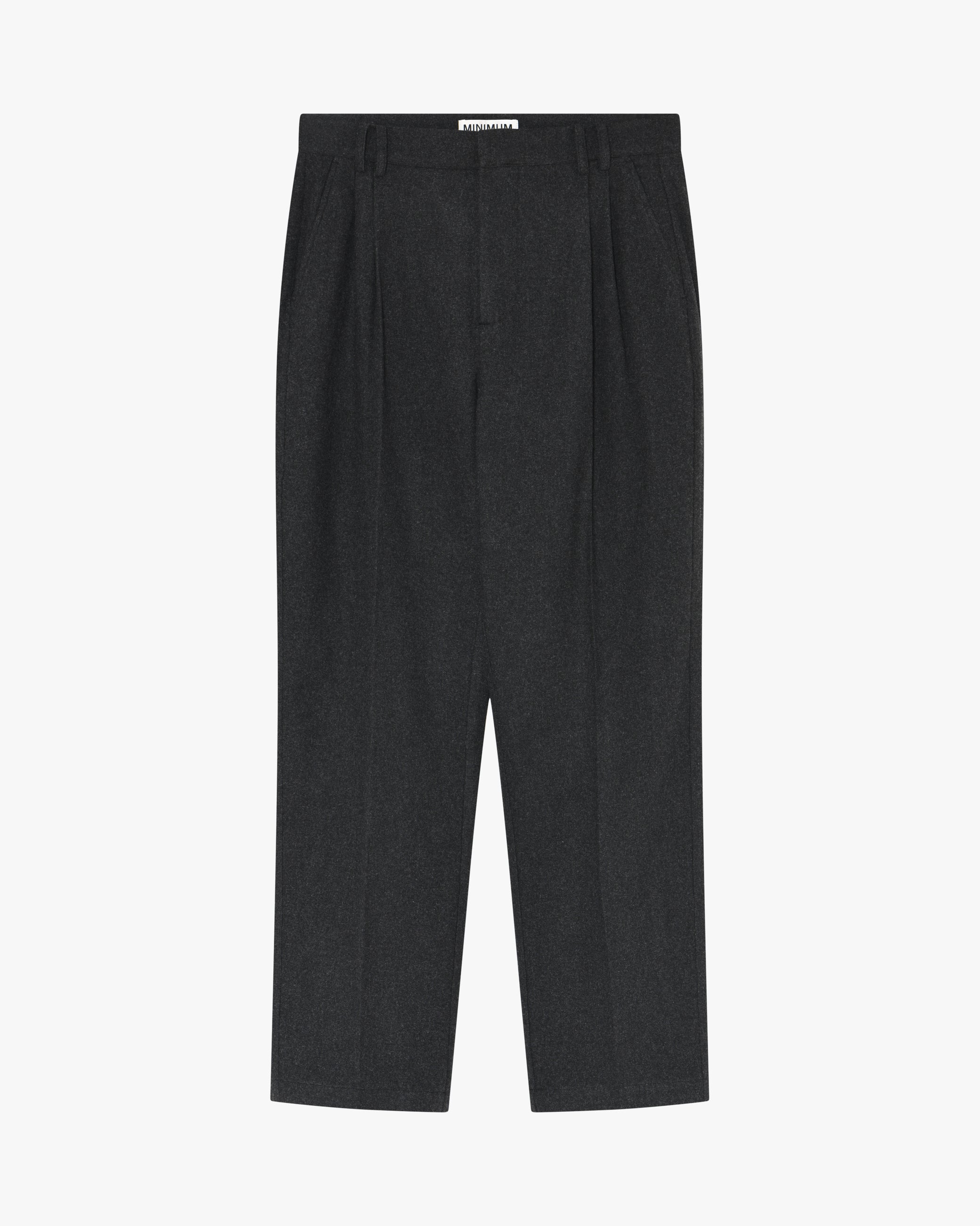 minimum male Mathew pants 4466 Chino Pants 980M Dark Grey Melange