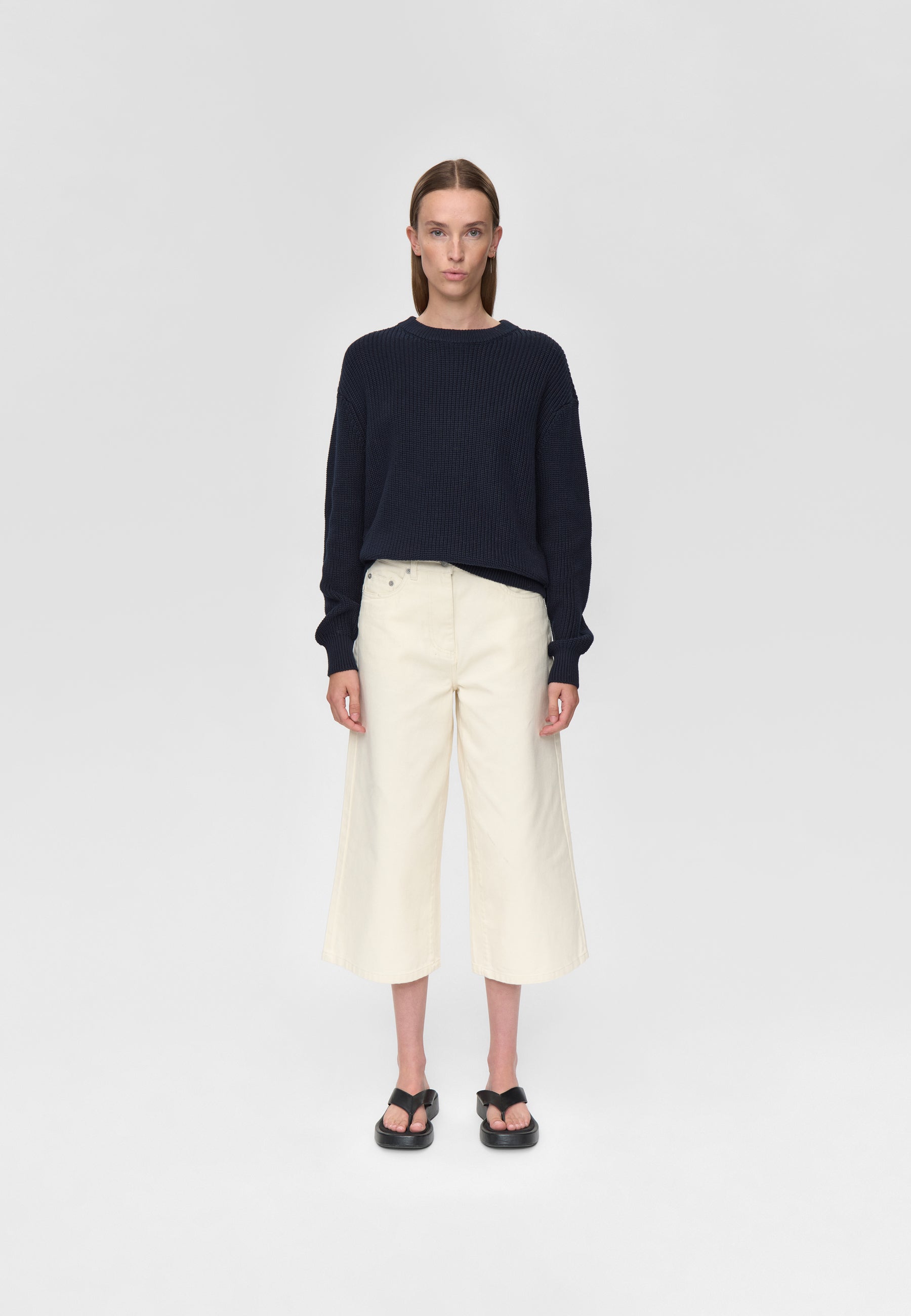 minimum female Mikala jumper G006 GOTS Jumper 999 Black