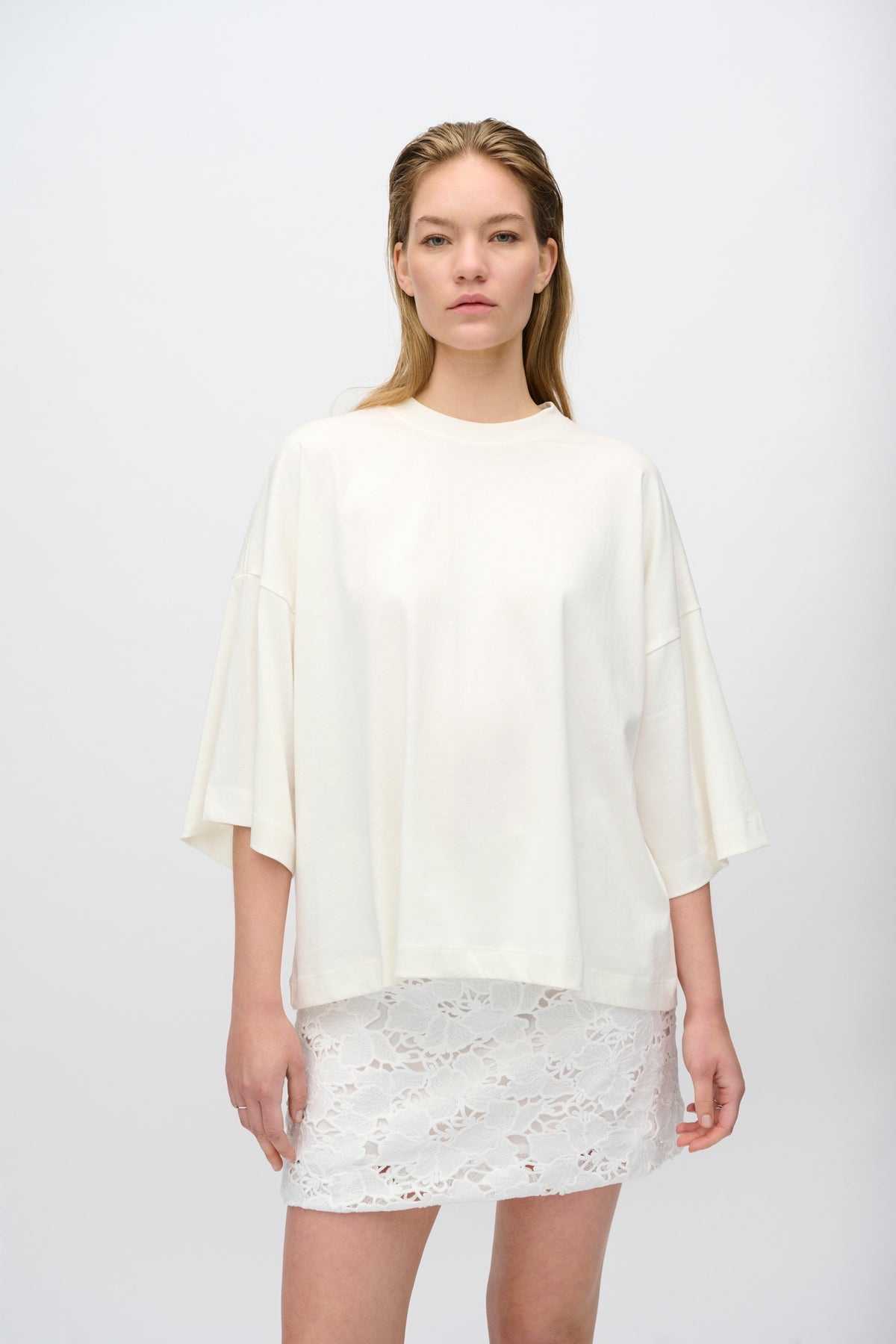 minimum female Mira t-shirt G029 Short Sleeved T-shirt 0608 Coco Milk