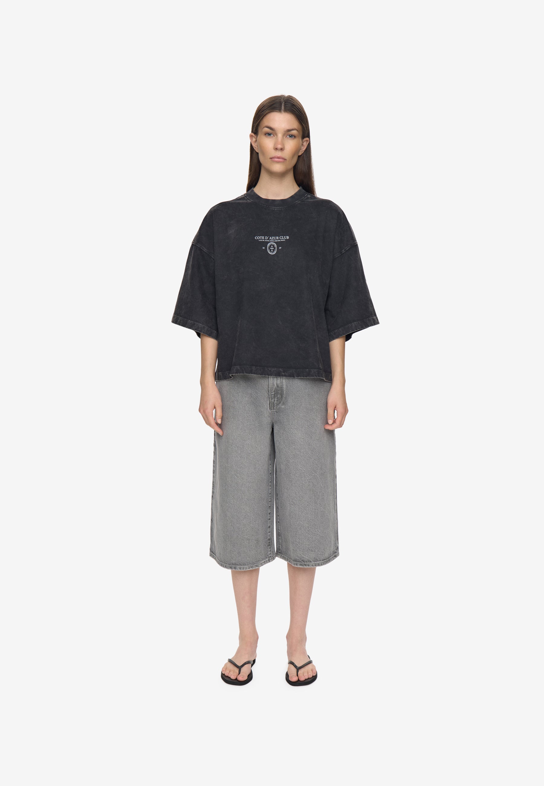 minimum female Mira t-shirt G4707 Short Sleeved T-shirt 999 Black