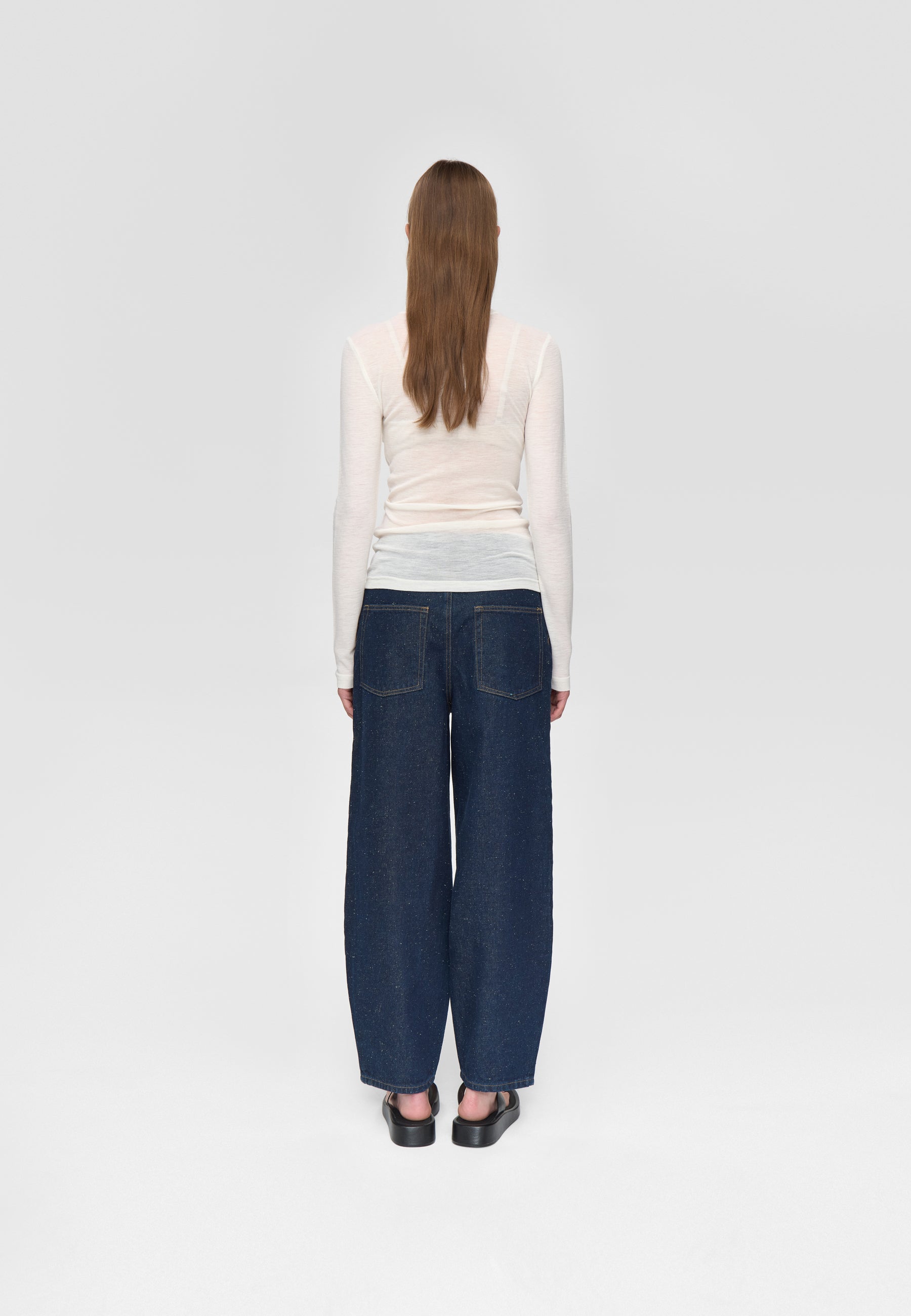 minimum female Natashas long sleeved t-shirt 3736 Jumper 0608 Coco Milk