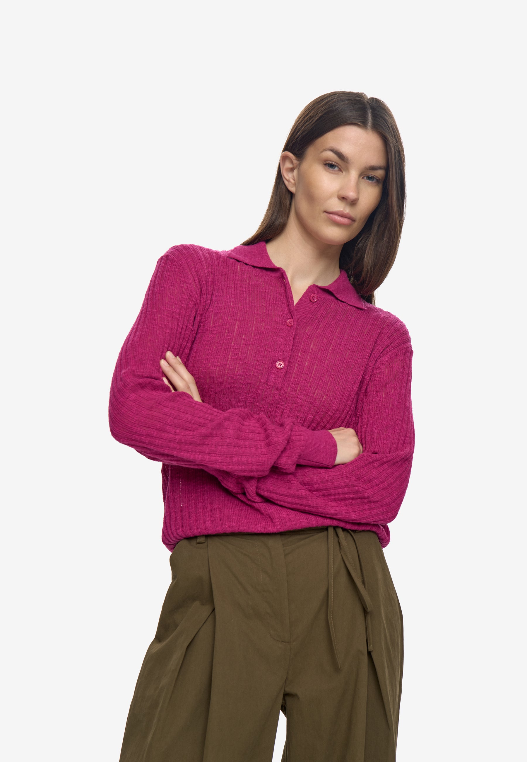 minimum female Rayala ls polo 4746 Jumper 2434 Festival Fuchsia