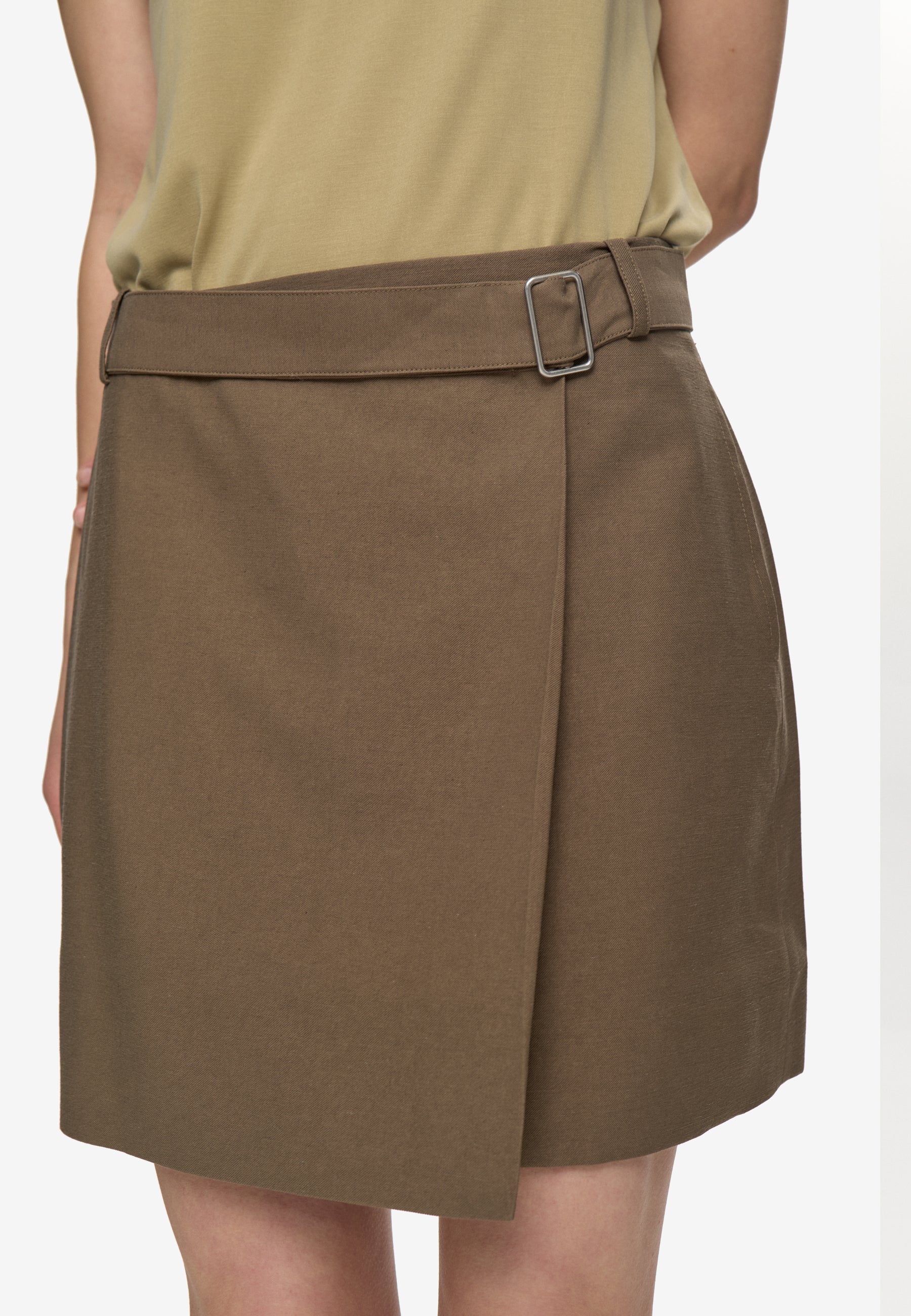 minimum female Reem mw short skirt 4429 Short Skirt 0615 Stone Gray