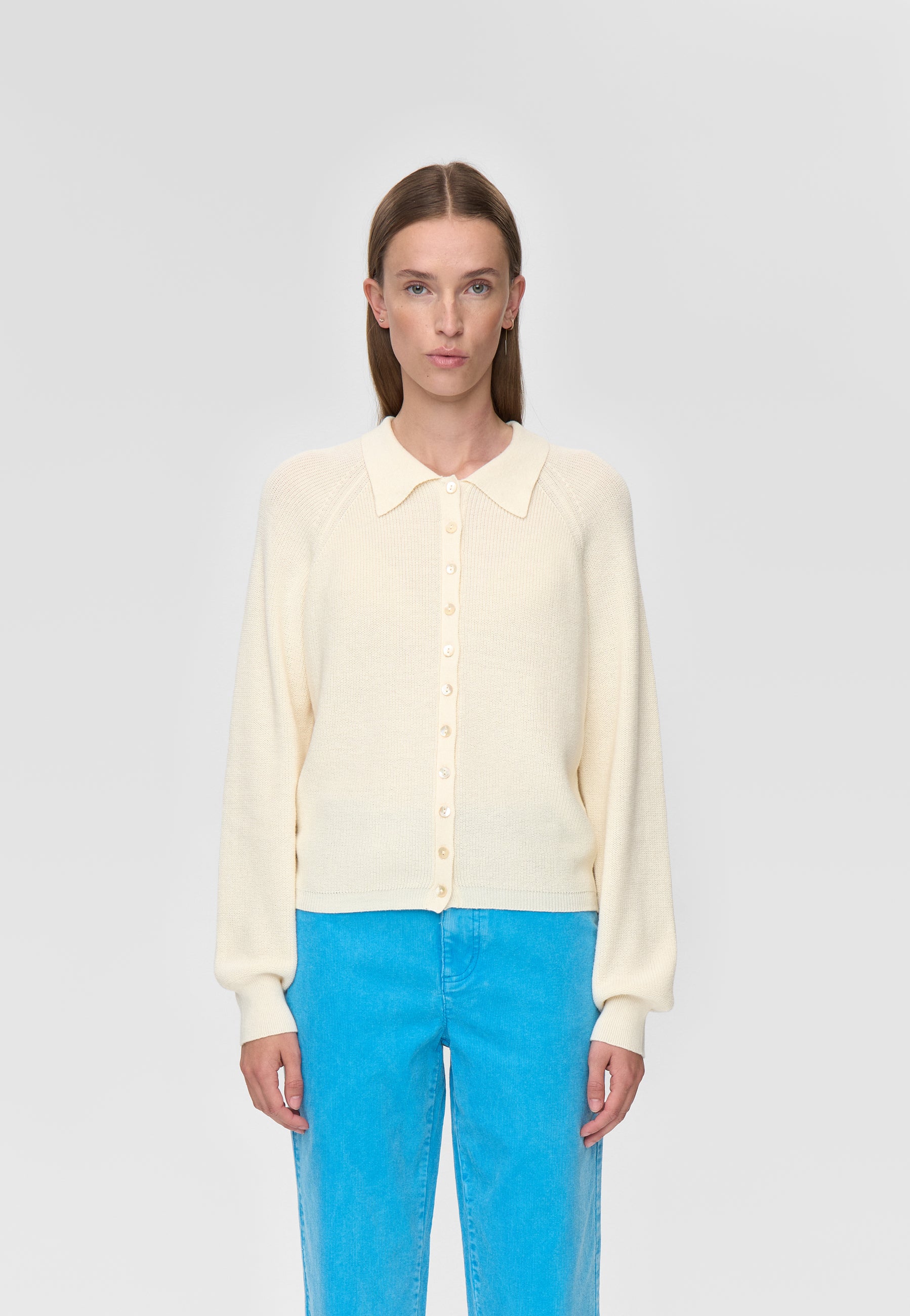 minimum female Regina cardigan 4153 Cardigan 0608 Coco Milk