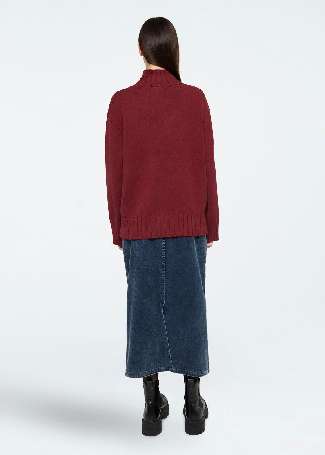 minimum female Siara midi skirt 4356 Midi Skirt 4324 Legion Blue