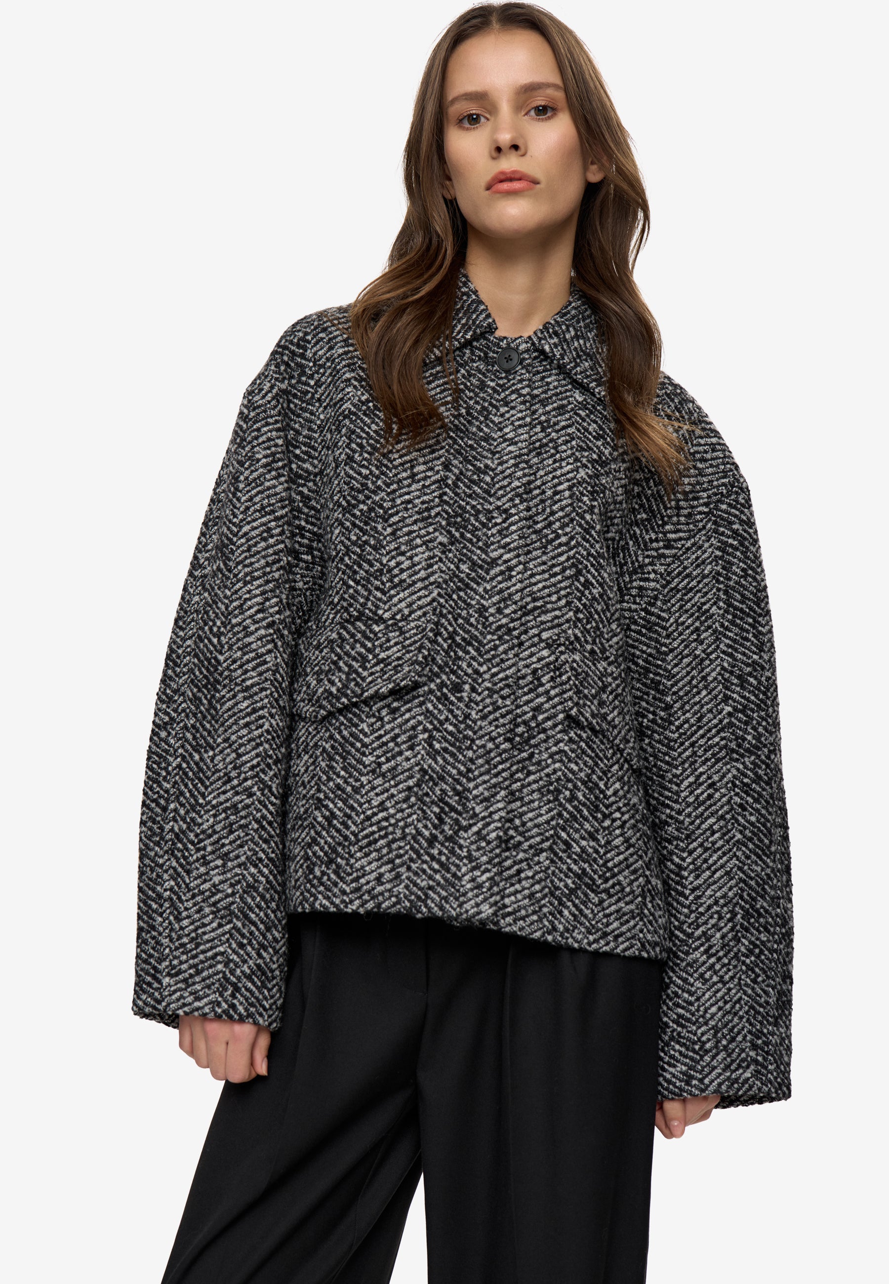 minimum female Tyril jacket 4756 Outerwear 999 Black